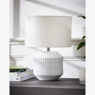 Dibor Wide Kolding Geometric Table Lamp