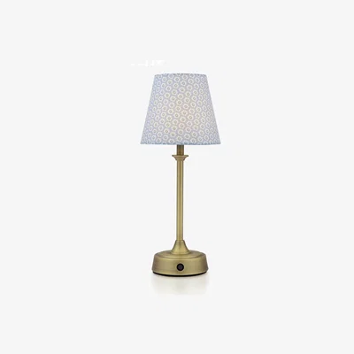 Furniture Village Joules - Apsley Rechargeable LED Table Lamp - Light Blue