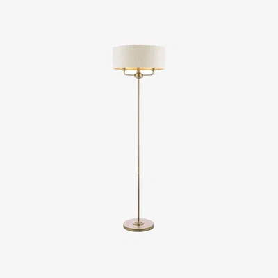 Furniture Village Laura Ashley - Sorrento 3 Light Floor Lamp - Home Accessories