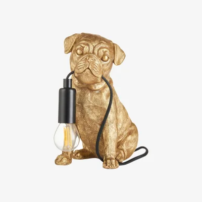 Furniture Village Pug Puppy Table Lamp
