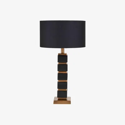 Furniture Village Zabel Table Lamp - Black