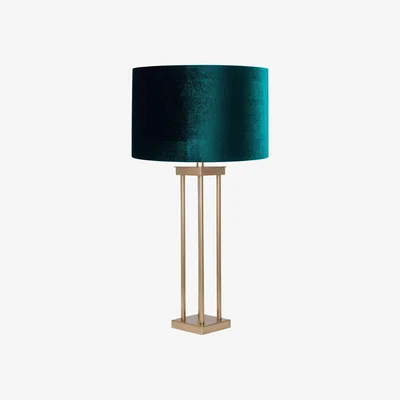 Furniture Village Lepton Brass Table Lamp