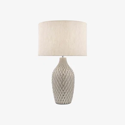 Furniture Village Laura Ashley - Heathfield Grey Table Lamp