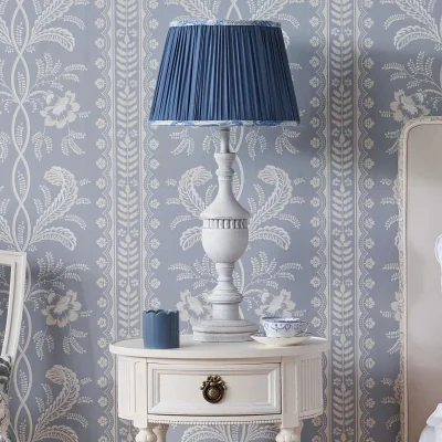 French Bedroom Angel Lamp in Summer Clouds