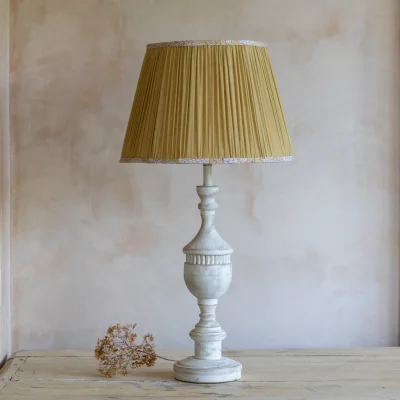 French Bedroom Angel Lamp in Golden Hour