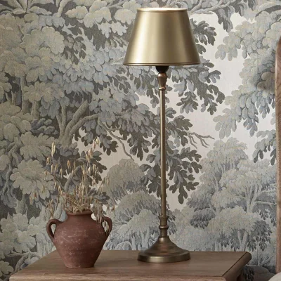 French Bedroom Madison Antique Brass Table Lamp