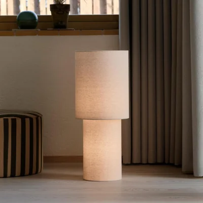 Habitat Nordlux Izara Statement Floor Lamp - Beige