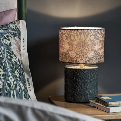 Habitat Habitat x Morris & Co. Strawberry Thief Blue Ceramic Lamp