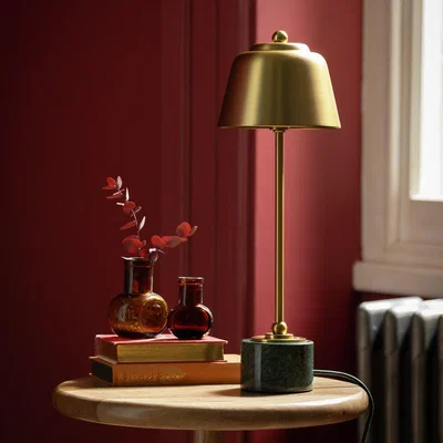 Habitat Habitat x Morris & Co. Slim Library Marble Touch Lamp