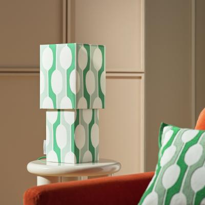 Habitat Habitat x Scion Large Billow Fabric Table Lamp - Green