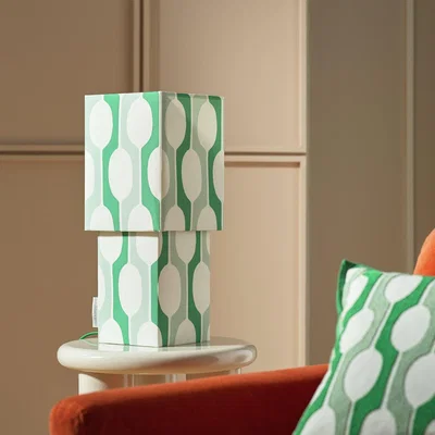 Habitat Habitat x Scion Large Billow Fabric Table Lamp - Green