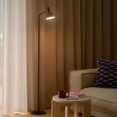 Habitat Nordlux Matis Statement Floor Lamp - Black