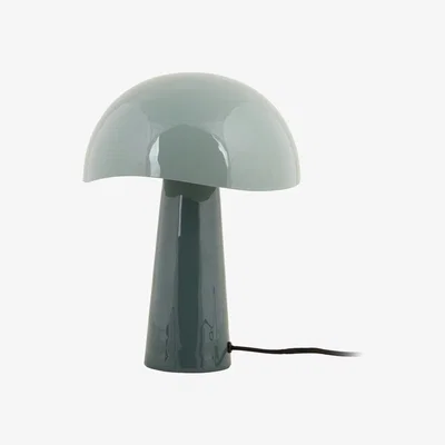 Habitat Present Time Grato Cast Iron Table Lamp - Misty Blue