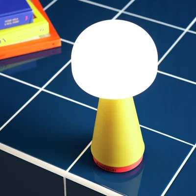 Habitat Margo Selby Hibberd Portable LED Table Lamp - Yellow