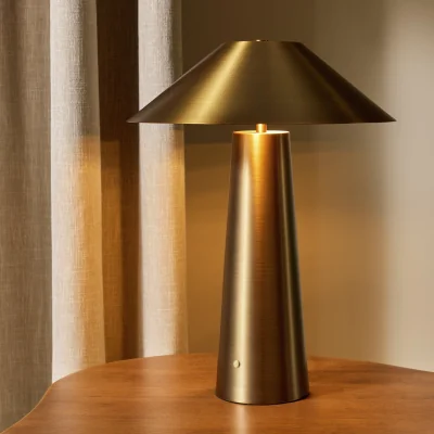 Habitat Habitat Darley Metal Table Lamp - Brass