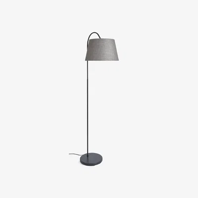 Habitat Habitat Arc Metal Floor Lamp - Black & Grey
