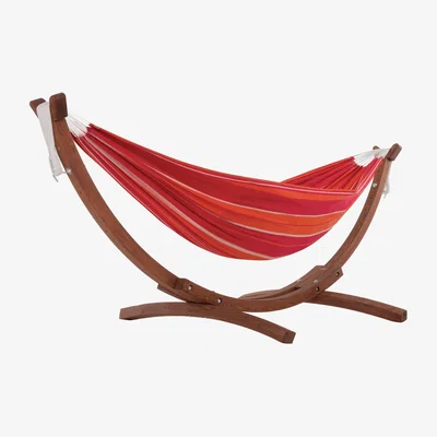 Habitat Vivere Mimosa Hammock with Wooden Stand