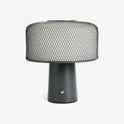 Habitat Habitat Marlo Rechargeable LED Touch Table Lamp - Charcoal