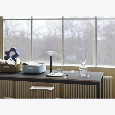 Heal's Muuto Piton LED Portable Table Lamp Black