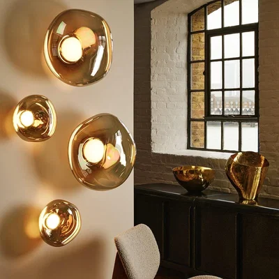 Heal's Tom Dixon Melt LED Surface Lamp Bronze Standard