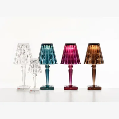 Heal's Kartell Battery LED Portable Table Lamp Cola Large - Heal's UK Lighting