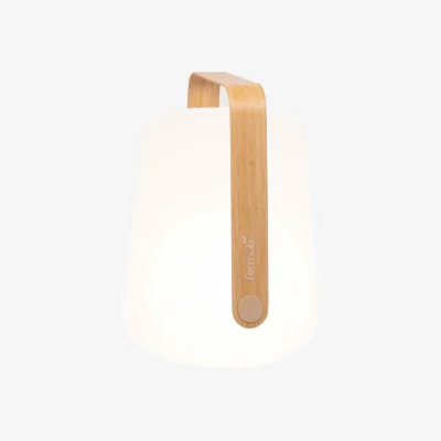 Heal's Fermob Balad2 LED Large Outdoor Lamp Bamboo