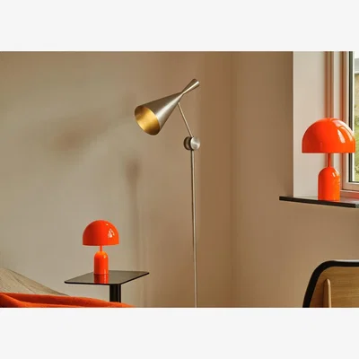 Heal's Tom Dixon UnBeaten LED Floor lamp Aluminium