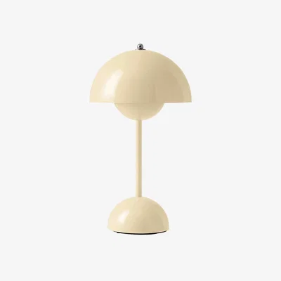 Heal's &Tradition Flowerpot LED Portable Table Lamp VP9 Ivory