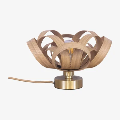 Heal's Tom Raffield Skipper Table Lamp Oak