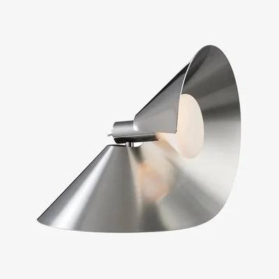 Heal's Frandsen Peel Table Lamp Brushed Steel