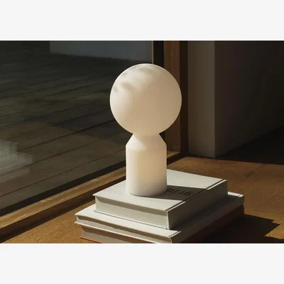 Heal's Normann Copenhagen Yo LED Portable Table Lamp White Large
