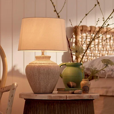 Homebase Country Living Falmouth Ceramic Table Lamp