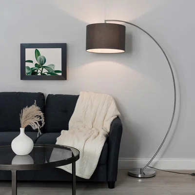 Homebase Milan Arc Floor Lamp