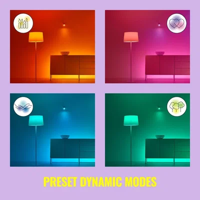 Homebase WiZ Smart LED Colour Pole Floor Lamp