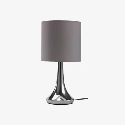 Homebase Touch Table Lamp - Charcoal