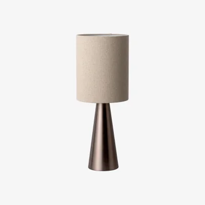 Industville Thornham Cone Table Lamp - Bronze