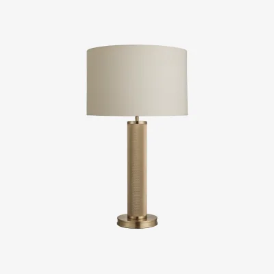 Industville Knurled Pillar Table Lamp