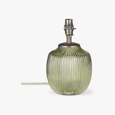 John Lewis John Lewis Fulbrook Small Table Lamp Base, Olive