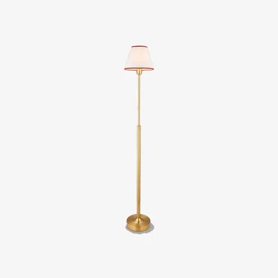 John Lewis John Lewis Baily Rechargeable Floor Lamp, Brass