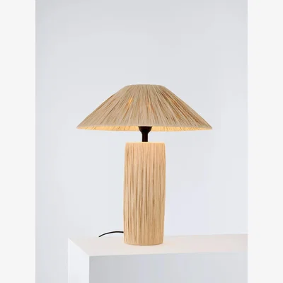 John Lewis John Lewis Raffia Table Lamp