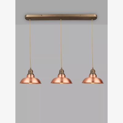 John Lewis John Lewis Millhouse 3 Lamp Over Diner Pendant Ceiling Light