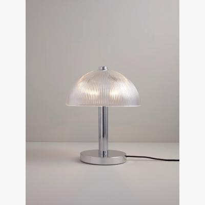 John Lewis Original BTC Cosmo Prismatic Glass Table Lamp, Clear