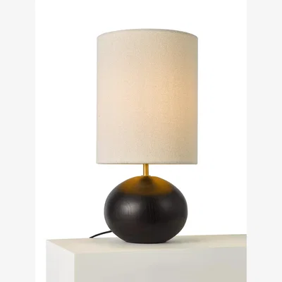 John Lewis John Lewis Pebble Table Lamp, Black
