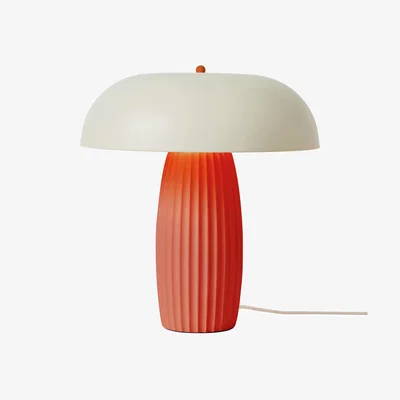 John Lewis MADE Eliya Table Lamp, Red