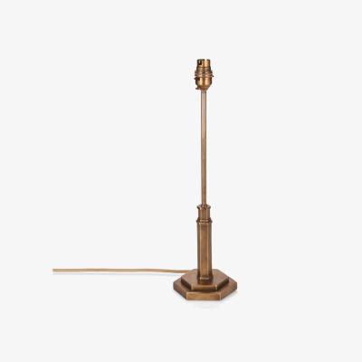 John Lewis John Lewis Hex Table Lamp Base, Aged Brass