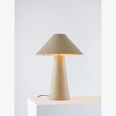 John Lewis John Lewis Paper Mache Table Lamp, Taupe