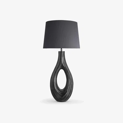 John Lewis Industville Ornate Ellipse Table Lamp, Pewter