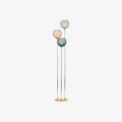 John Lewis MADE Ilaria Triple Floor Lamp, Multi