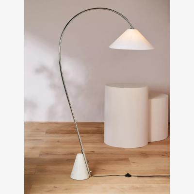 John Lewis MADE Mason Floor Lamp, Chrome