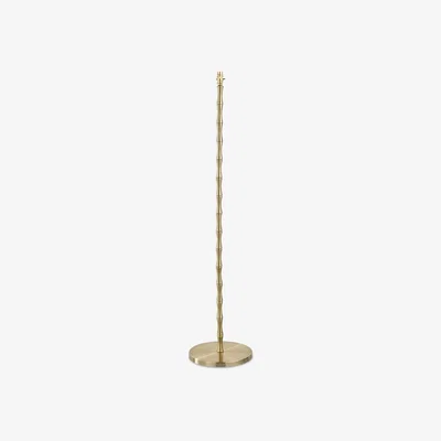 John Lewis Matthew Williamson Bamboo Floor Lamp Base, Antique Brass